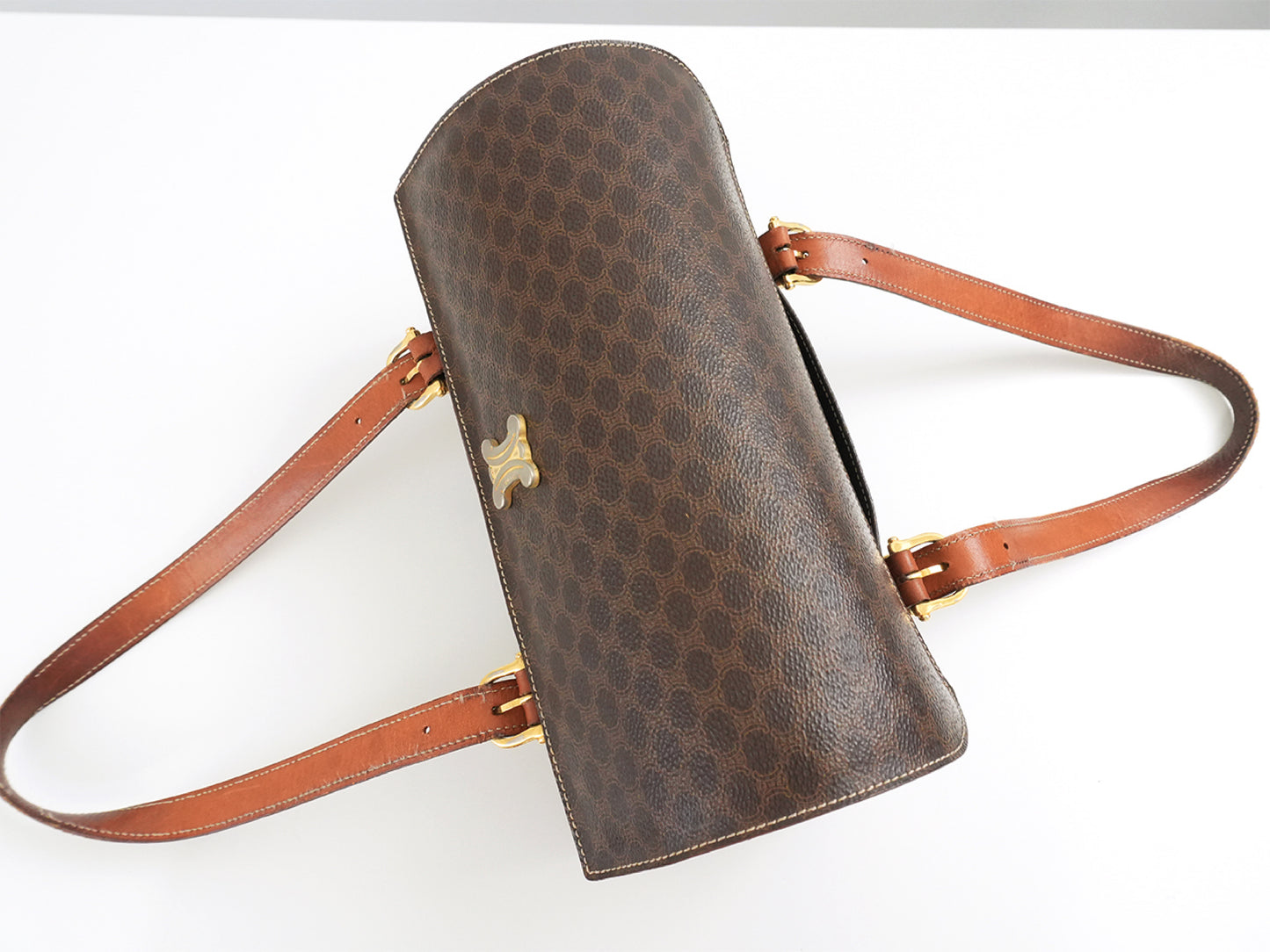 CELINE Macadam PVC Leather Handbag