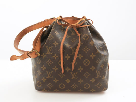 LOUIS VUITTON Monogram LOUIS VUITTON Louis Vuitton Monogram M40818 Petit Noe Shoulder Bag Shoulder Bag