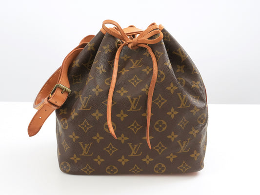 LOUIS VUITTON Monogram LOUIS VUITTON Louis Vuitton Monogram M40818 Petit Noe Shoulder Bag Shoulder Bag