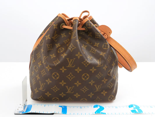 LOUIS VUITTON Monogram LOUIS VUITTON Louis Vuitton Monogram M40818 Petit Noe Shoulder Bag Shoulder Bag