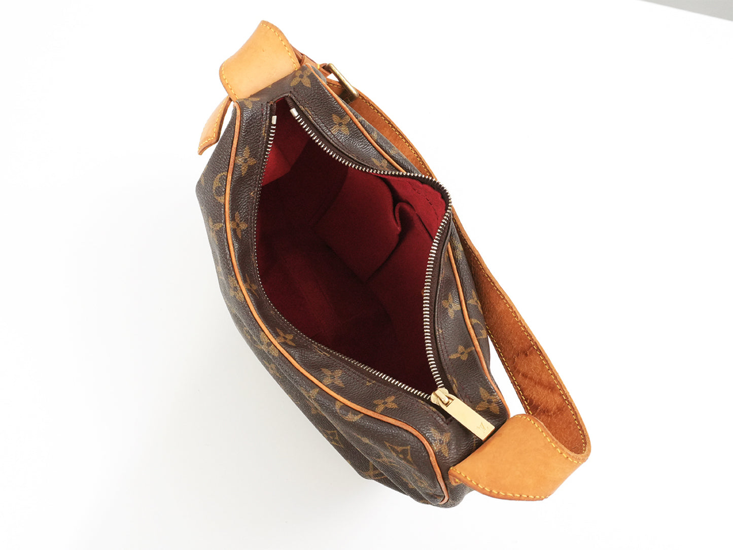 LOUIS VUITTON Monogram Croissant MM M51512 Monogram Shoulder Bag