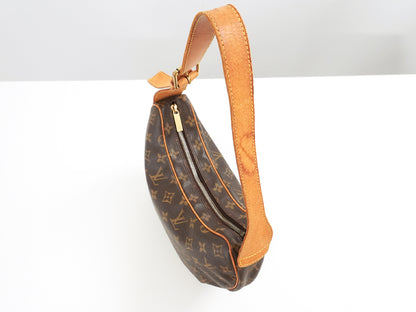 LOUIS VUITTON Monogram Croissant MM M51512 Monogram Shoulder Bag