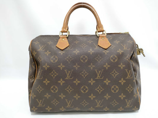 LOUIS VUITTON Monogram LV Speedy Handbag