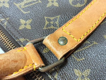 LOUIS VUITTON Monogram LV Keepall Boston Bag
