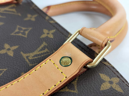 LOUIS VUITTON Monogram LV Keepall Boston Bag