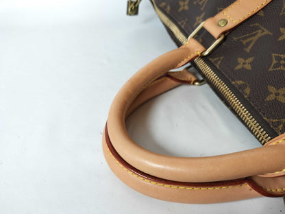 LOUIS VUITTON Monogram LV Keepall Boston Bag
