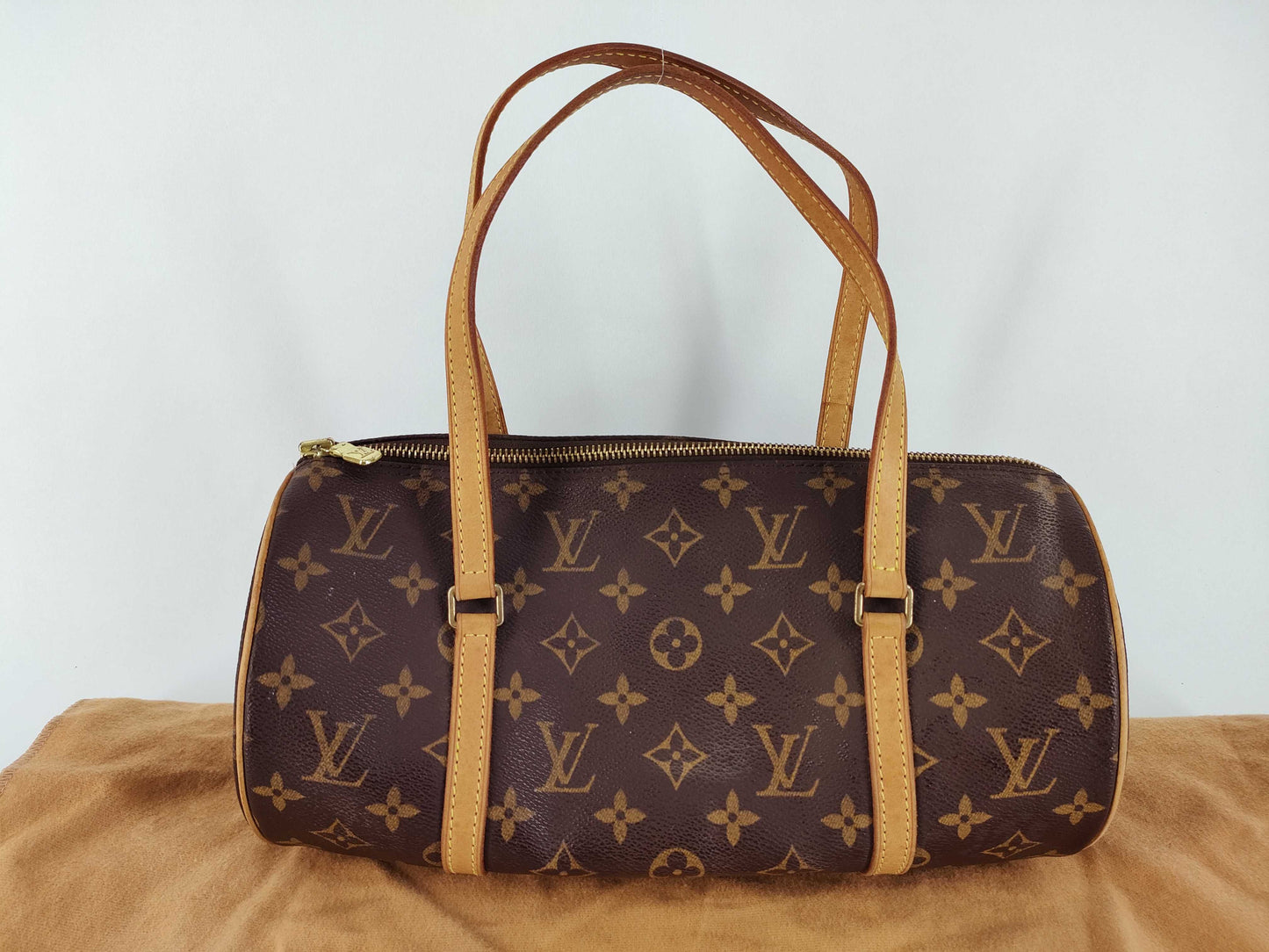 LOUIS VUITTON Monogram LV Papillon Handbag