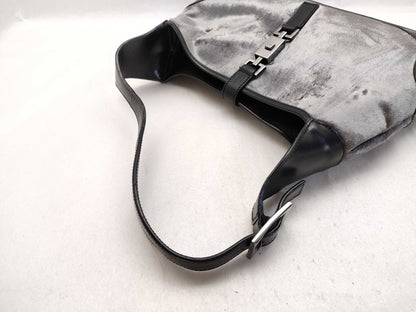 GUCCI Jackie Tom Ford-era velour shoulder bag