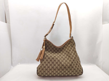 GUCCI GG Canvas Shoulder Bag 257026
