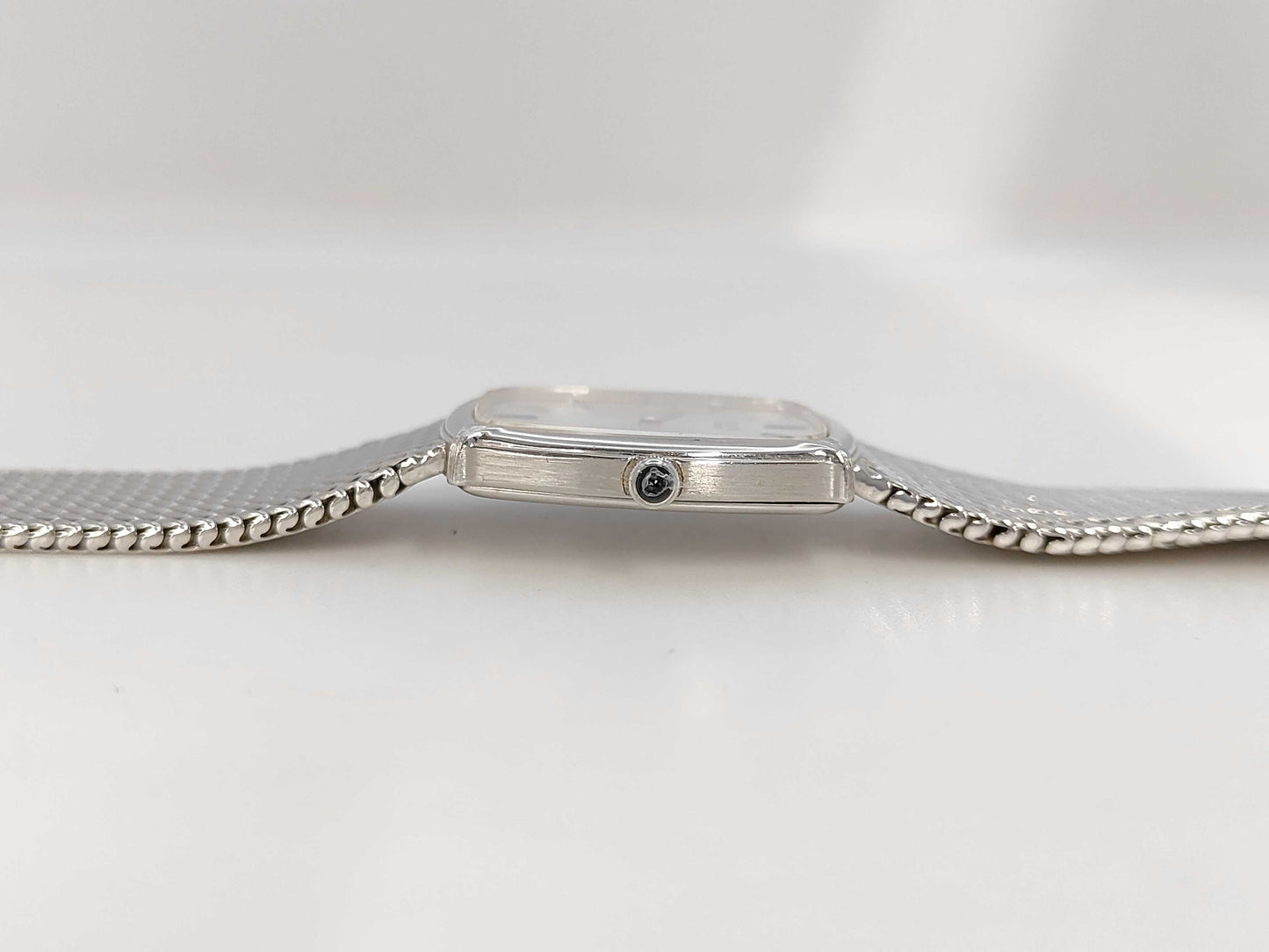 Credor 5930-5070 Quartz Silver Dial K18 Women's Watch