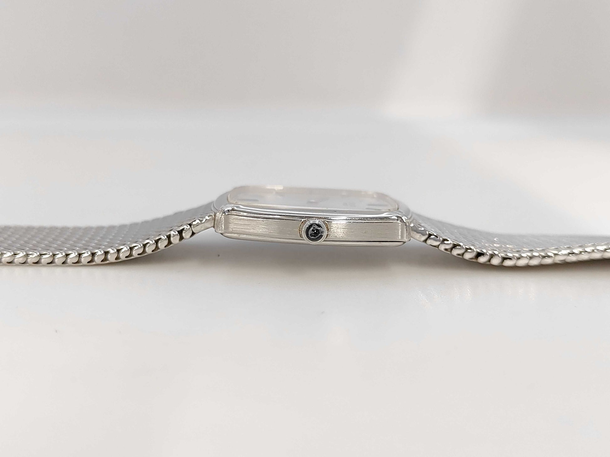 Credor 5930-5070 Quartz Silver Dial K18 Women's Watch