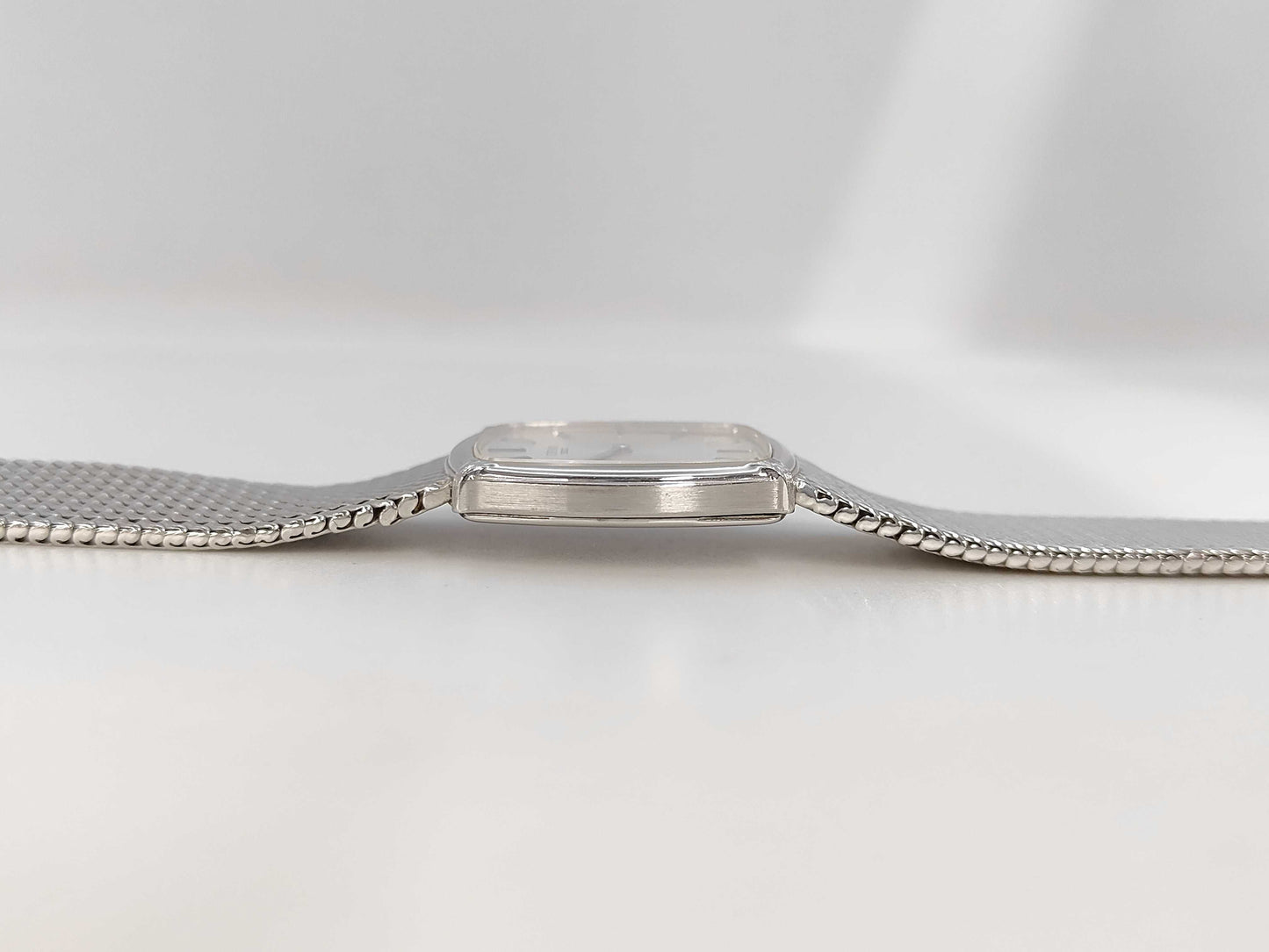 Credor 5930-5070 Quartz Silver Dial K18 Women's Watch