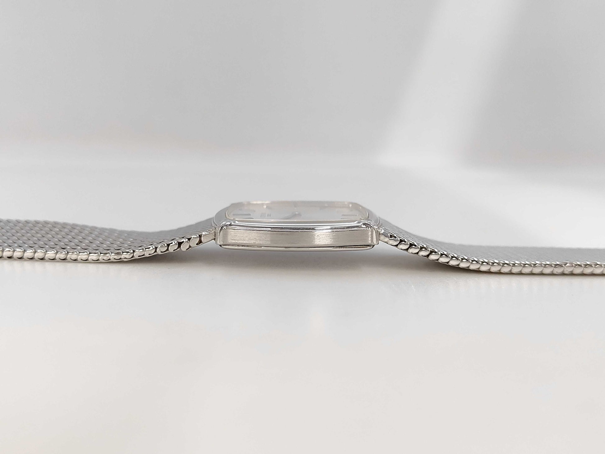 Credor 5930-5070 Quartz Silver Dial K18 Women's Watch