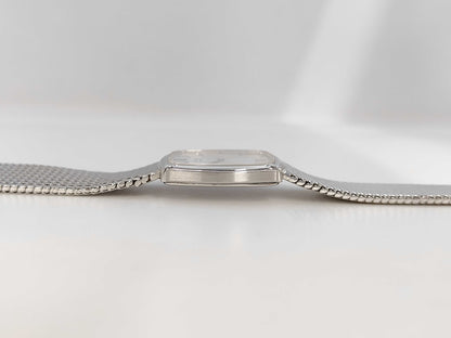 Credor 5930-5070 Quartz Silver Dial K18 Women's Watch