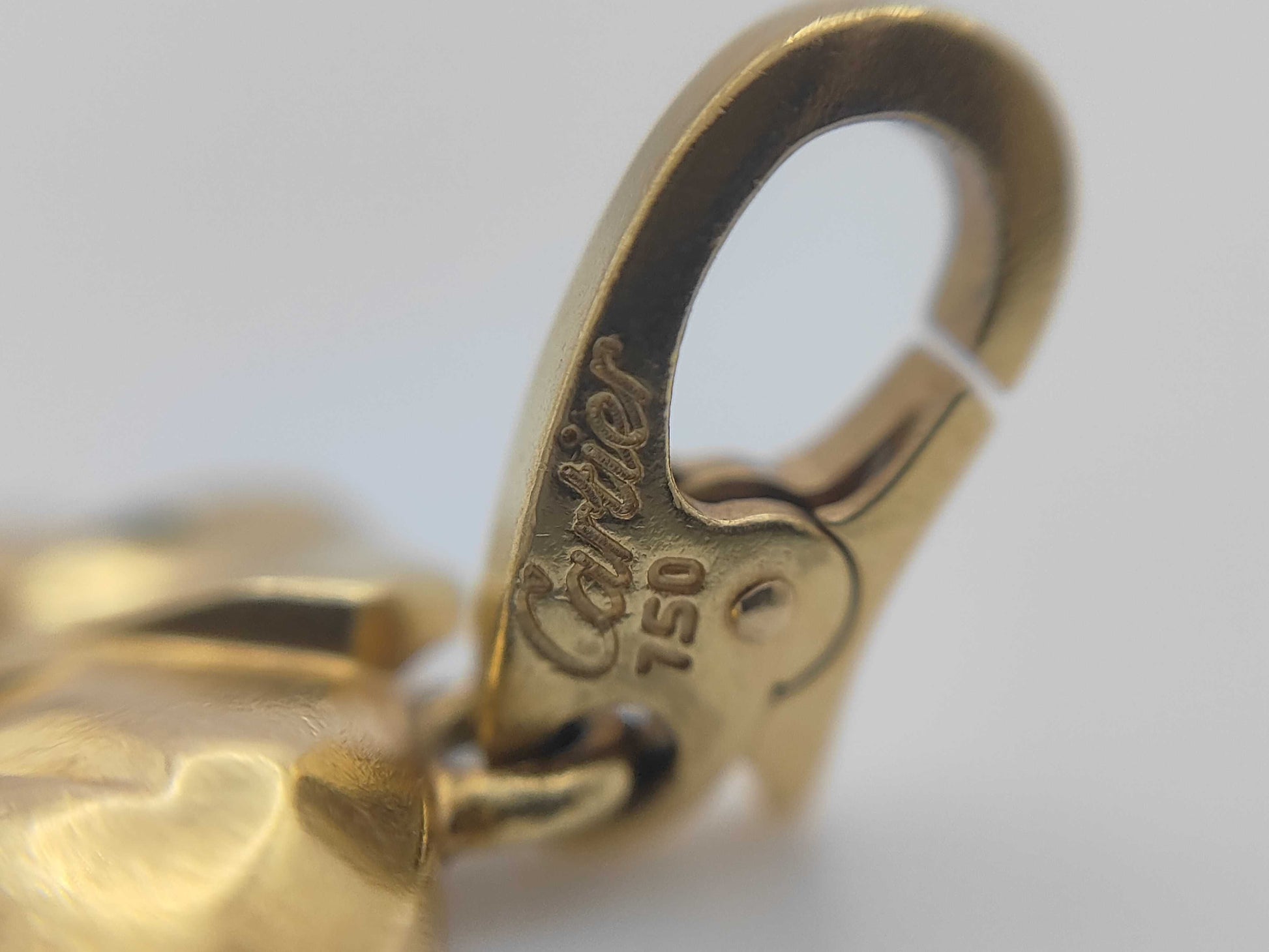 Cartier Candy Elephant Emerald Yellow Gold 750 3.3g Charm 