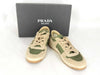 PRADA re-nylon/suede sneakers, beige, size 8 1/2