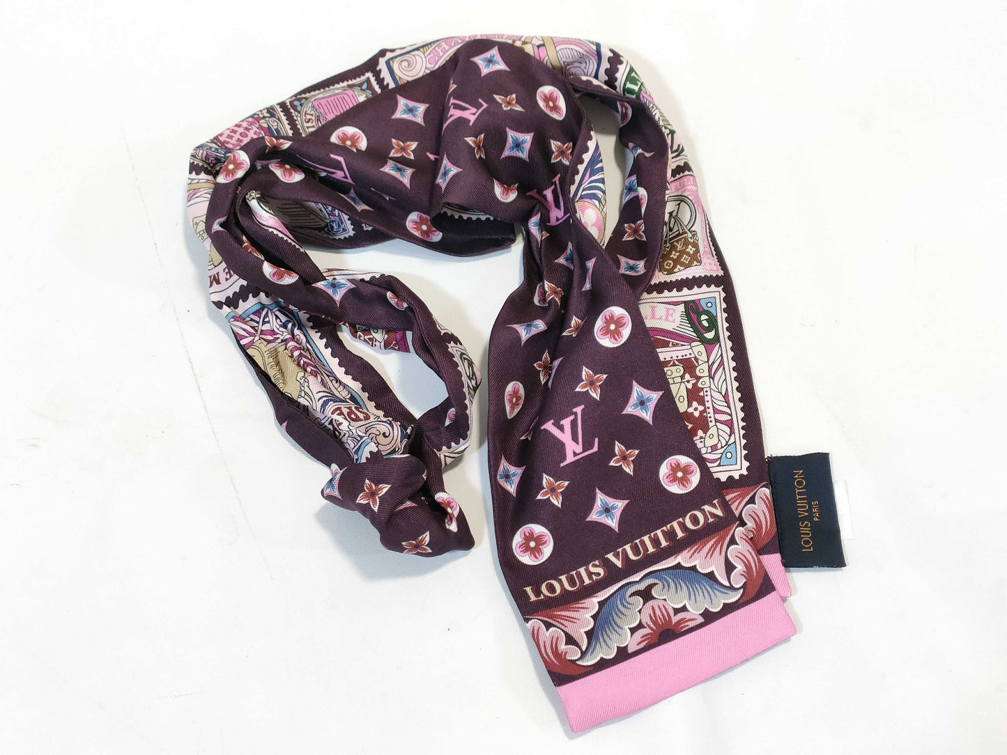 LOUIS VUITTON LV Bandeau Ratel à Louis M73849 AT0139 Scarf
