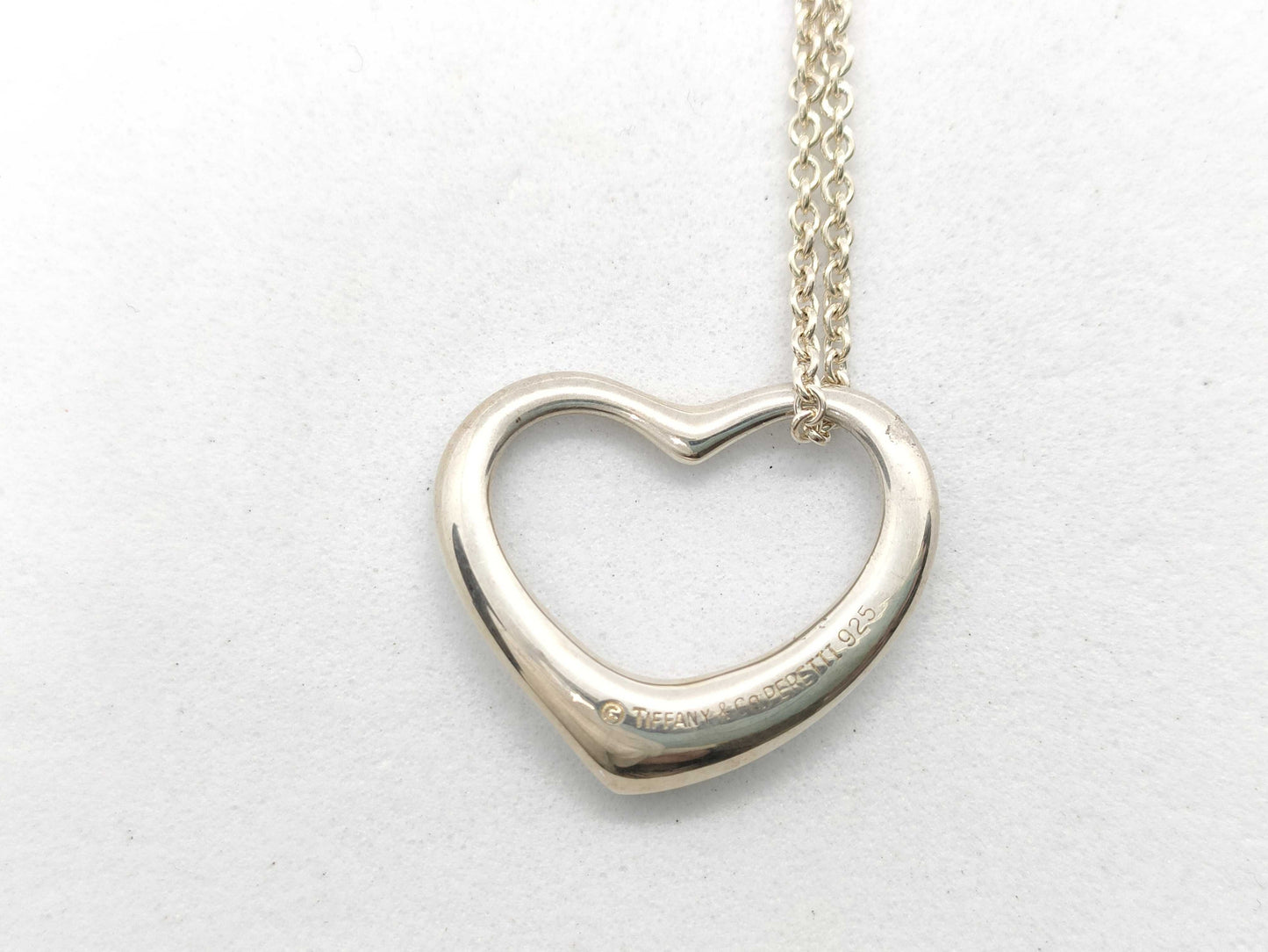 Tiffany & Co. Open Heart Tiffany Open Heart Necklace 925 5.4g Necklace