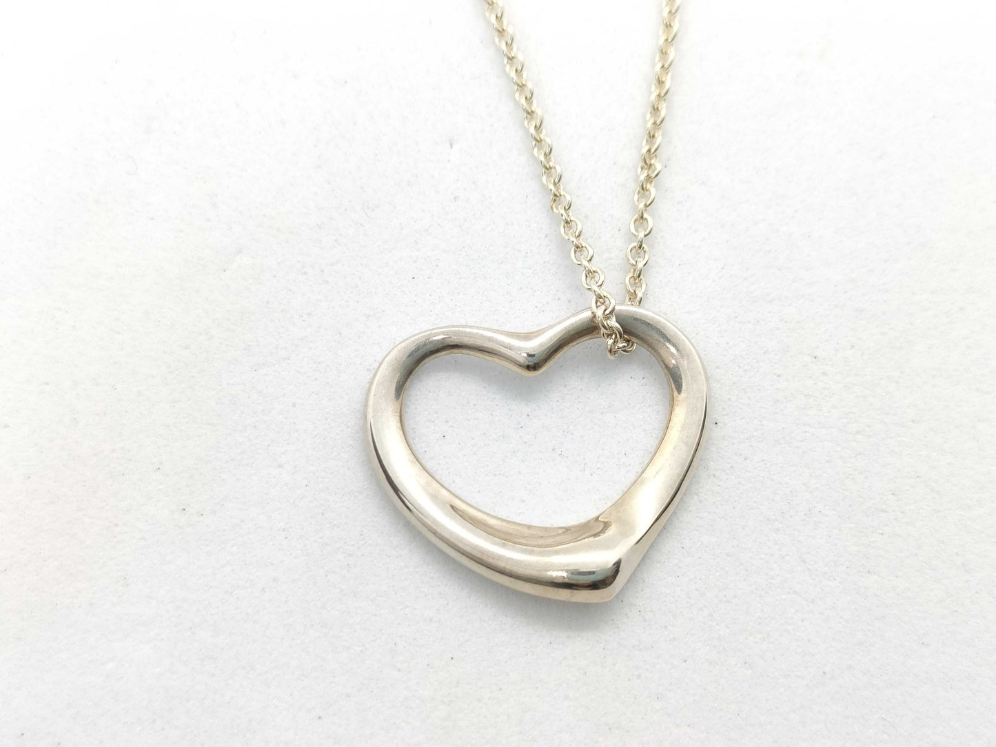 Tiffany & Co. Open Heart Tiffany Open Heart Necklace 925 5.4g Necklace