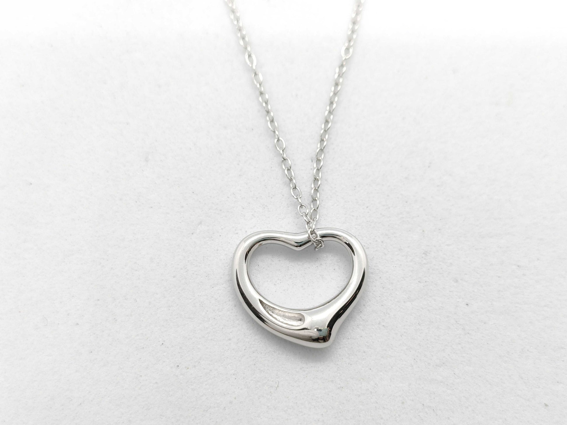 Tiffany & Co. Open Heart Tiffany Open Heart Necklace 925 3.0g Necklace
