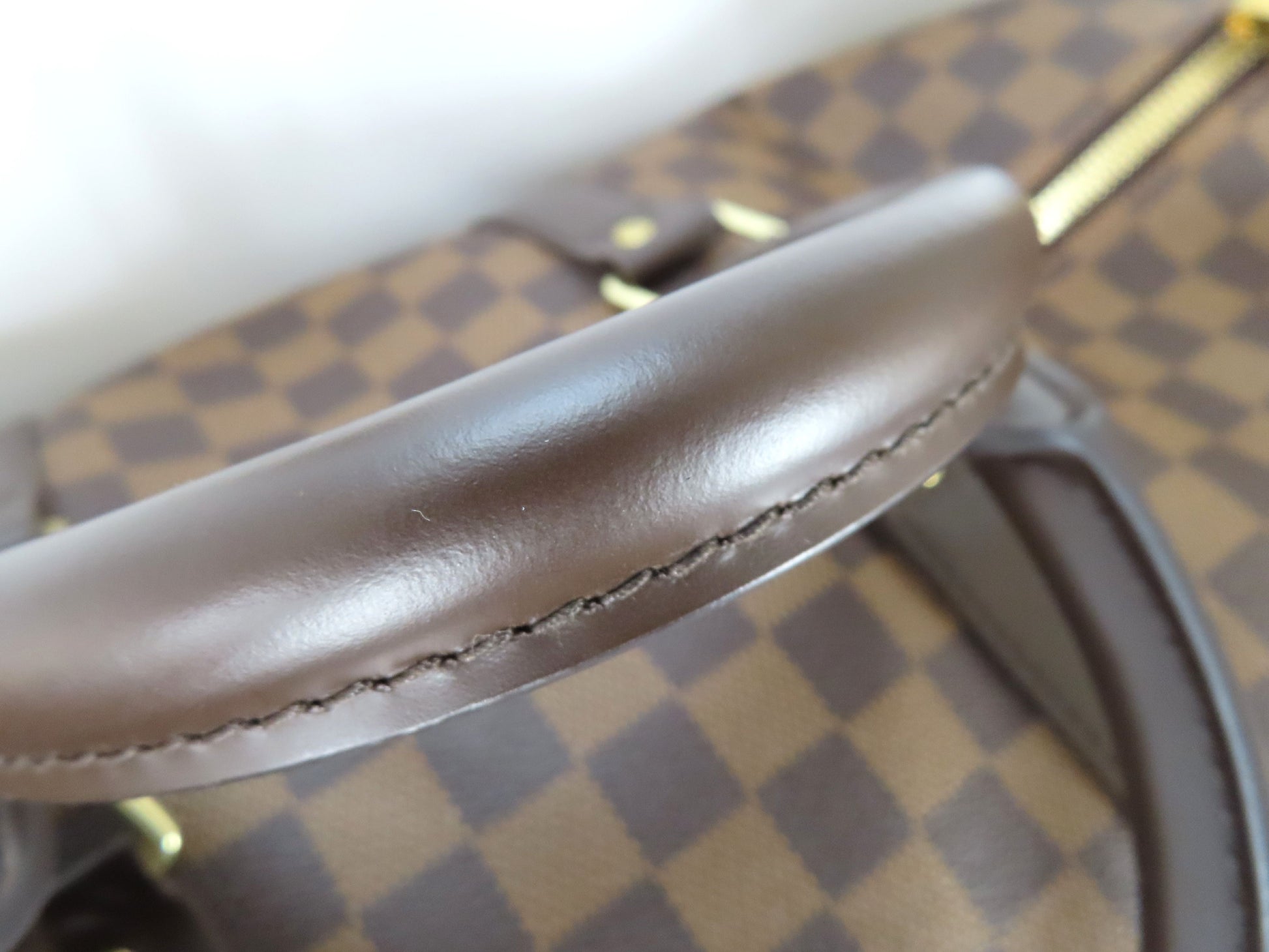 LOUIS VUITTON Damier Keepall 55 Bandouliere Boston Bag N41414 MB1143