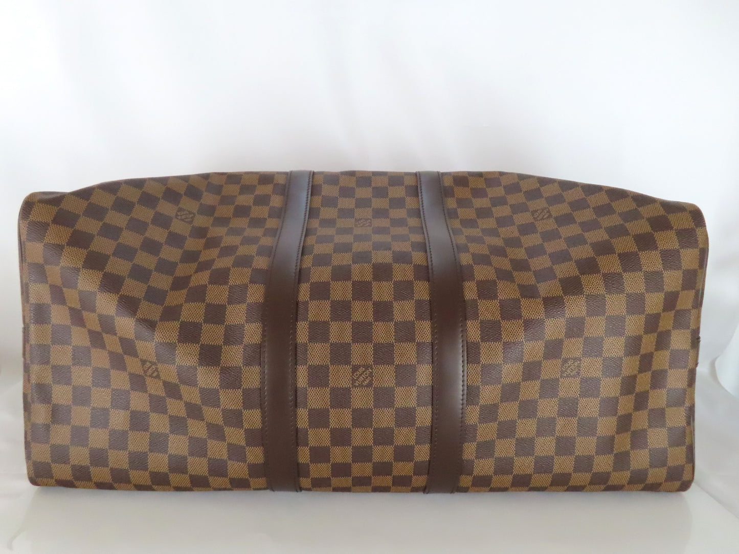 LOUIS VUITTON Damier Keepall 55 Bandouliere Boston Bag N41414 MB1143