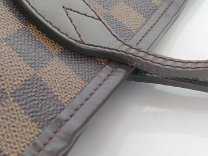 LOUIS VUITTON Damier LV Damier Neverfull MM Tote Bag N51105 SP1048