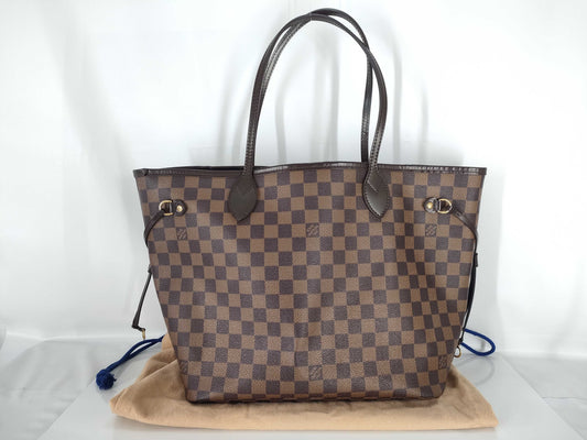 LOUIS VUITTON Damier LV Damier Neverfull MM Tote Bag N51105 SP1048