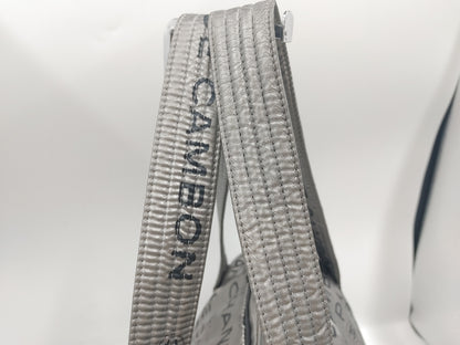 CHANEL Unlimited Shoulder Bag with Seal 12672880 and Guarantee Card, Nylon Silver Shoulder Bag