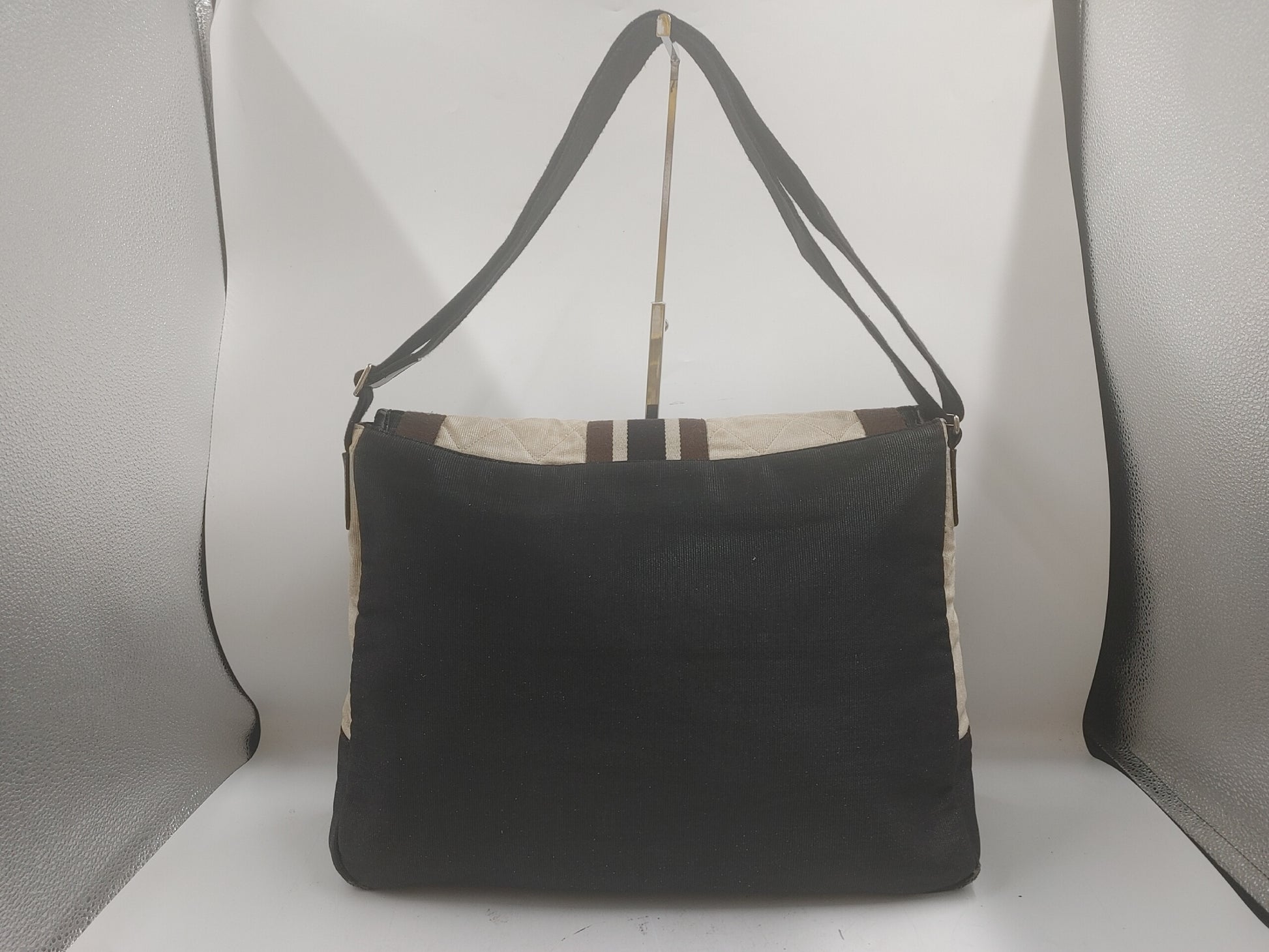 CHANEL Sport Line Shoulder Bag/Messenger Bag with Seal 12781193 Cotton White Shoulder Bag