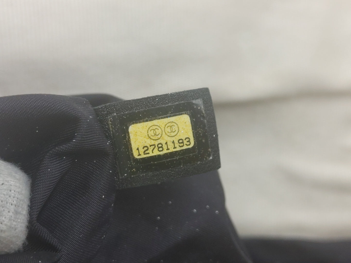 CHANEL Sport Line Shoulder Bag/Messenger Bag with Seal 12781193 Cotton White Shoulder Bag