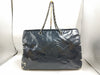 CHANEL Bonbon Tote Bag with Seal 14185796 and Guarantee Card, Patent Leather Blue Tote Bag