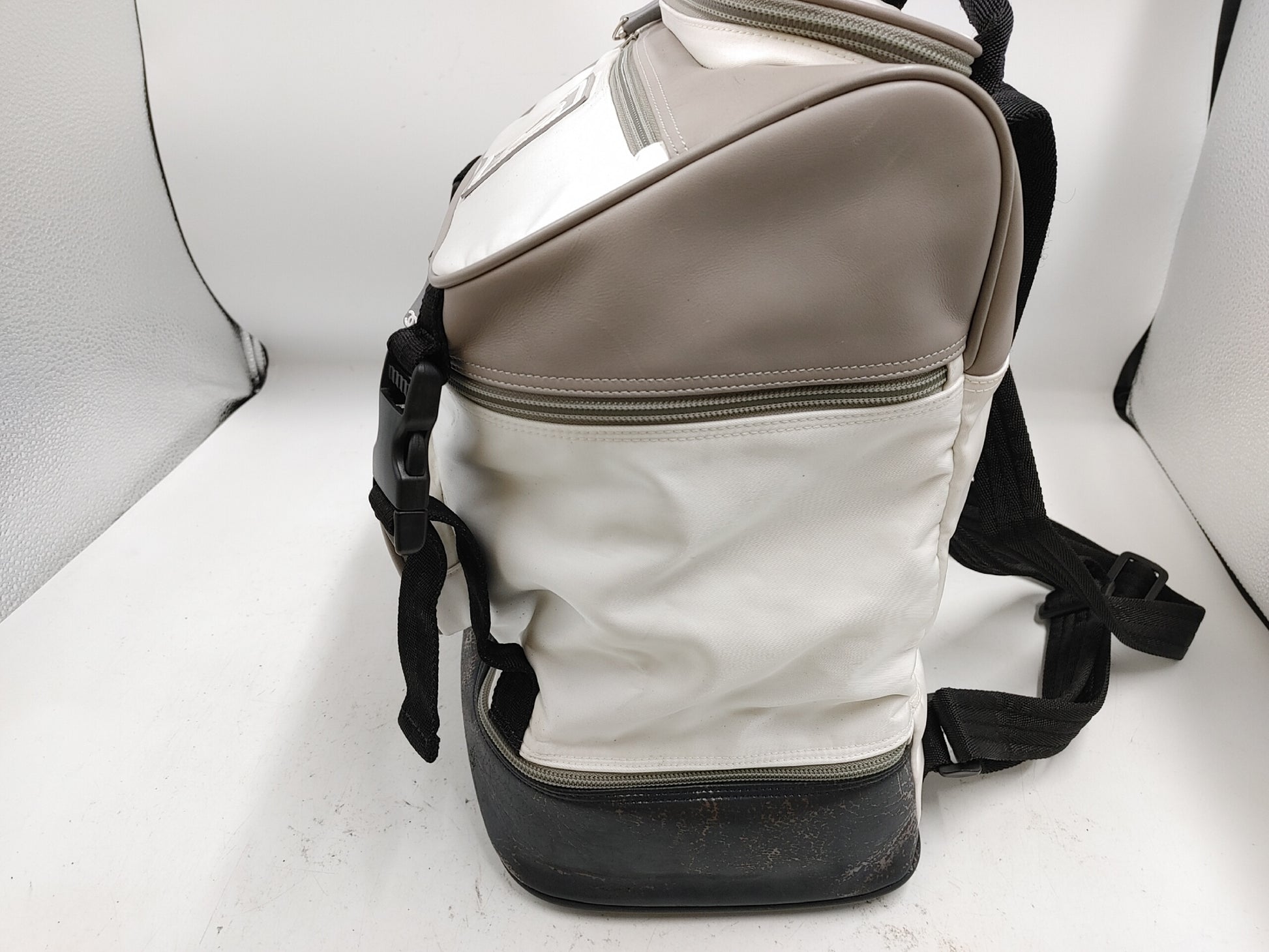 CHANEL Sport Line Backpack with Seal 6396410 Nylon/Rubber Ivory Backpack