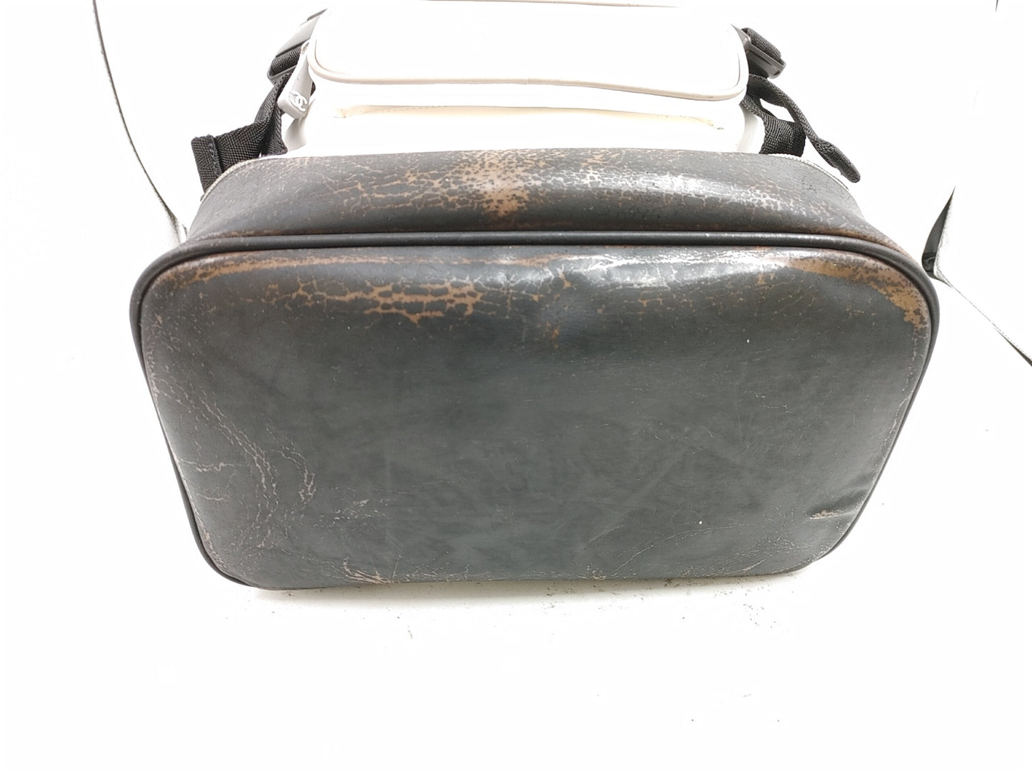 CHANEL Sport Line Backpack with Seal 6396410 Nylon/Rubber Ivory Backpack