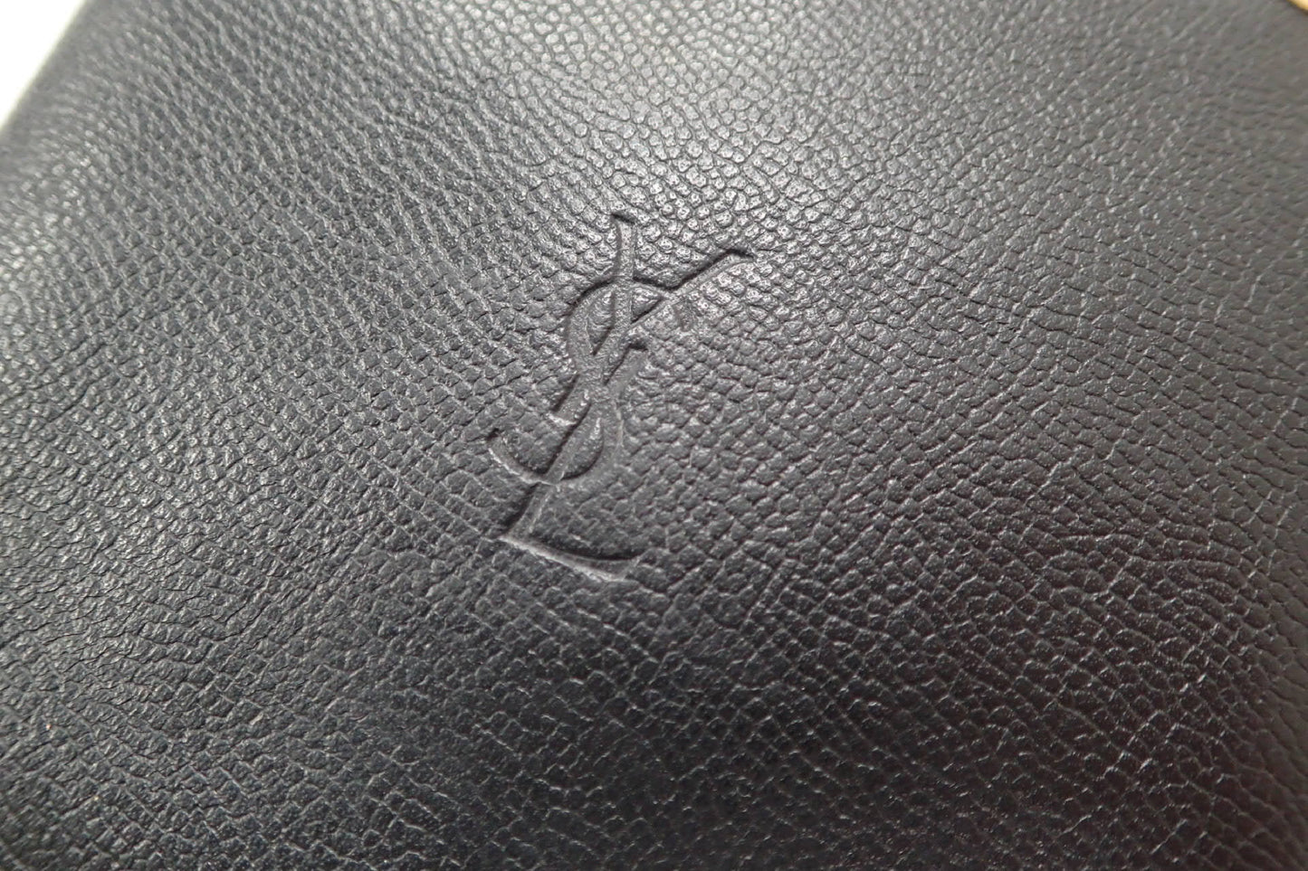 Yves Saint Laurent YSL Leather Bifold Wallet