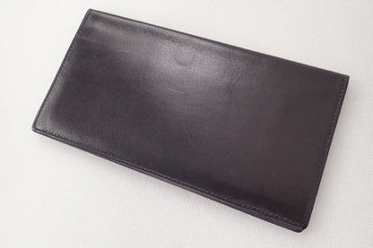 GUCCI Leather Bi-fold Long Wallet Billfold