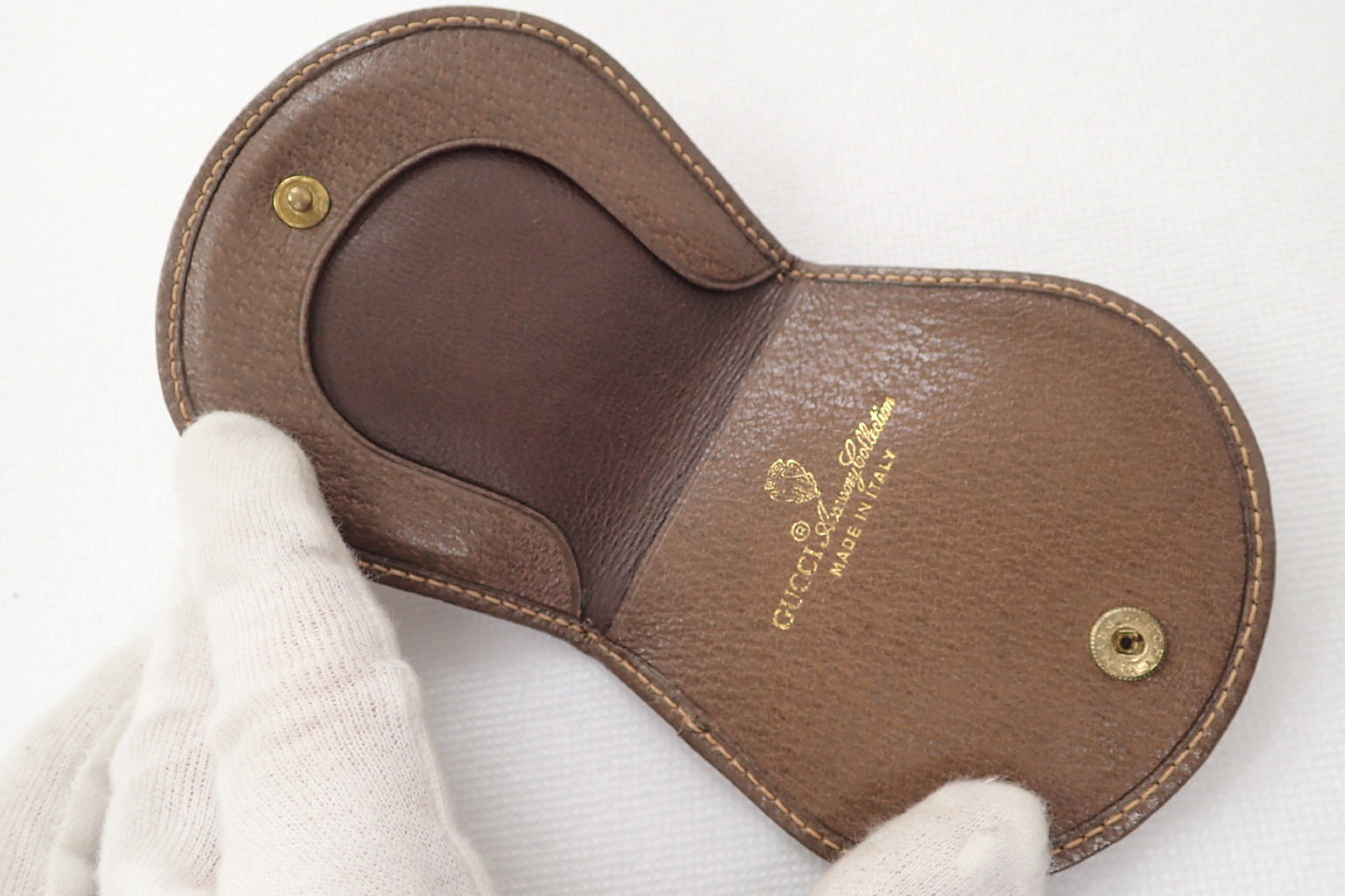 GUCCI GG pattern coin case