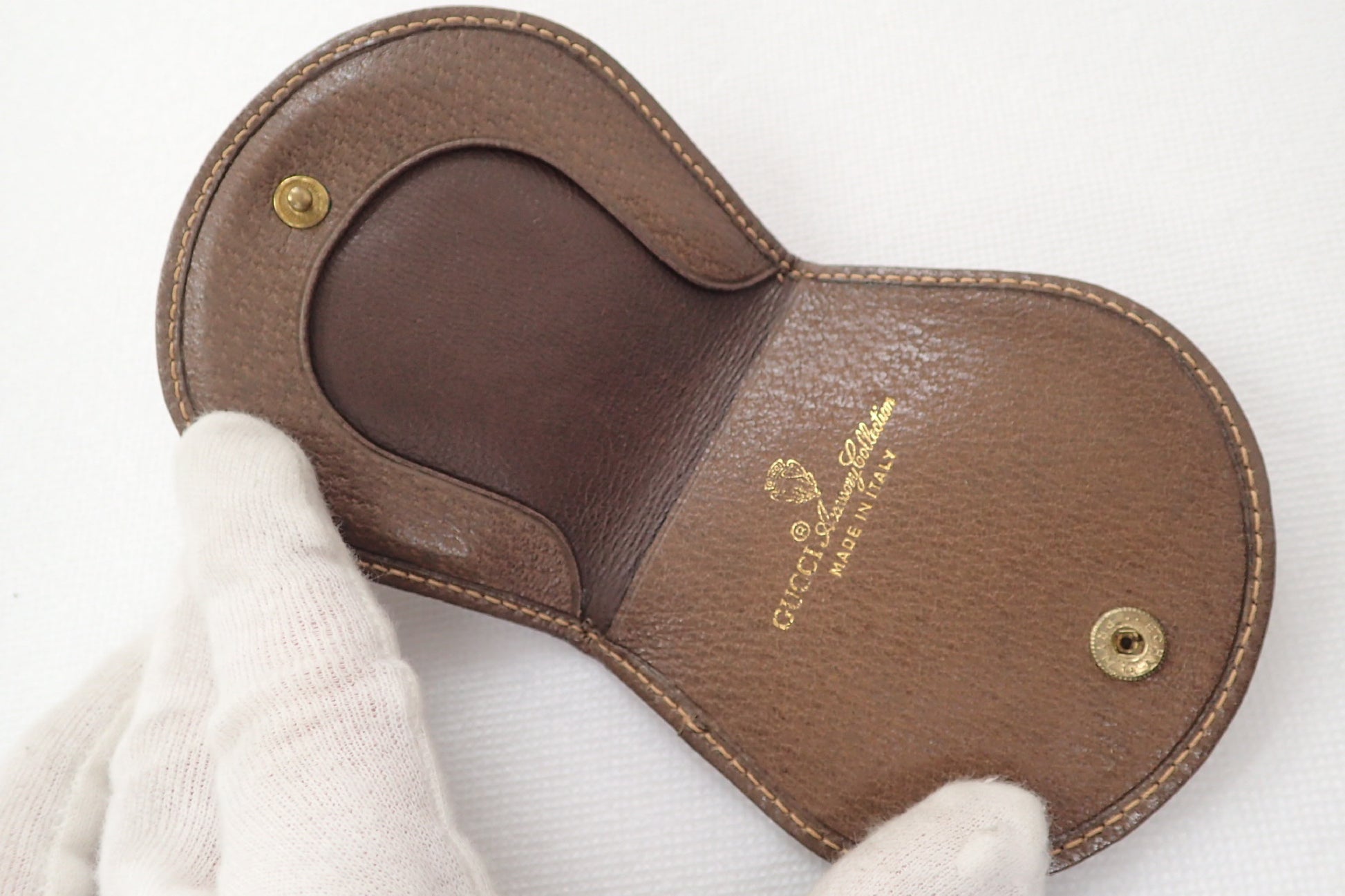 GUCCI GG pattern coin case