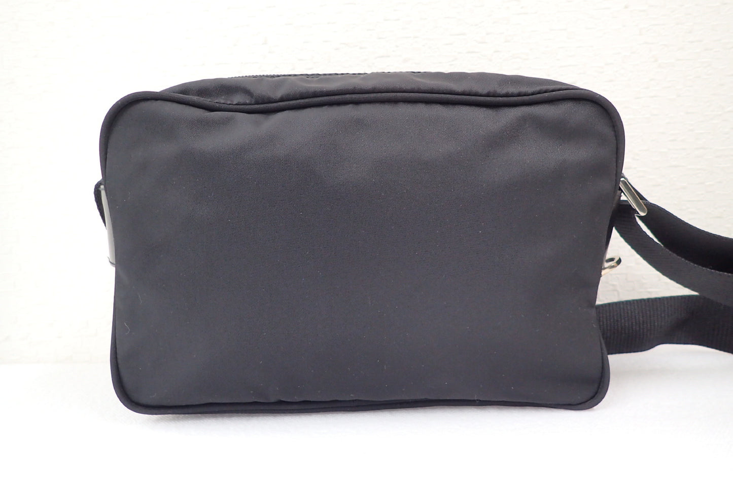 PRADA Prada BT0167 Triangle Logo Plate Shoulder Bag