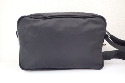 PRADA Prada BT0167 Triangle Logo Plate Shoulder Bag