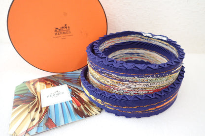 HERMES Pleated Scarf, Carre, Other Accessories