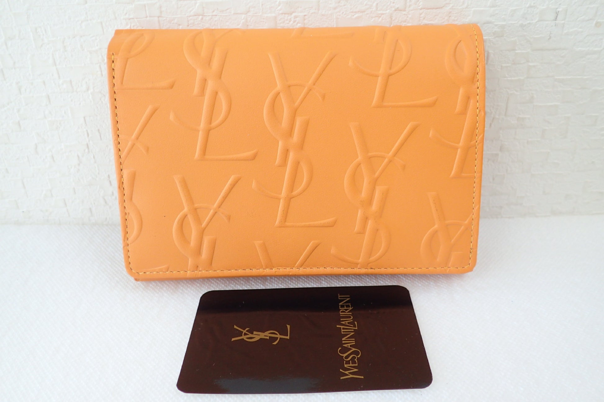 Yves Saint Laurent YSL Logo Bifold Wallet