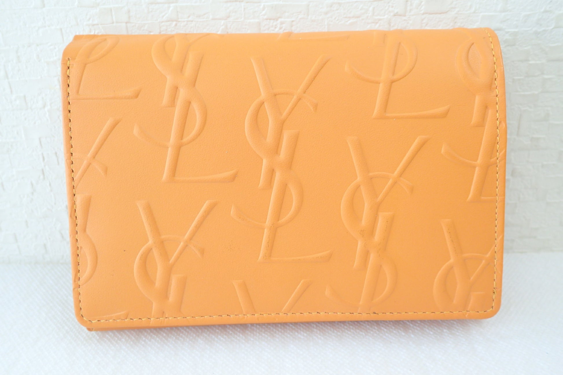 Yves Saint Laurent YSL Logo Bifold Wallet