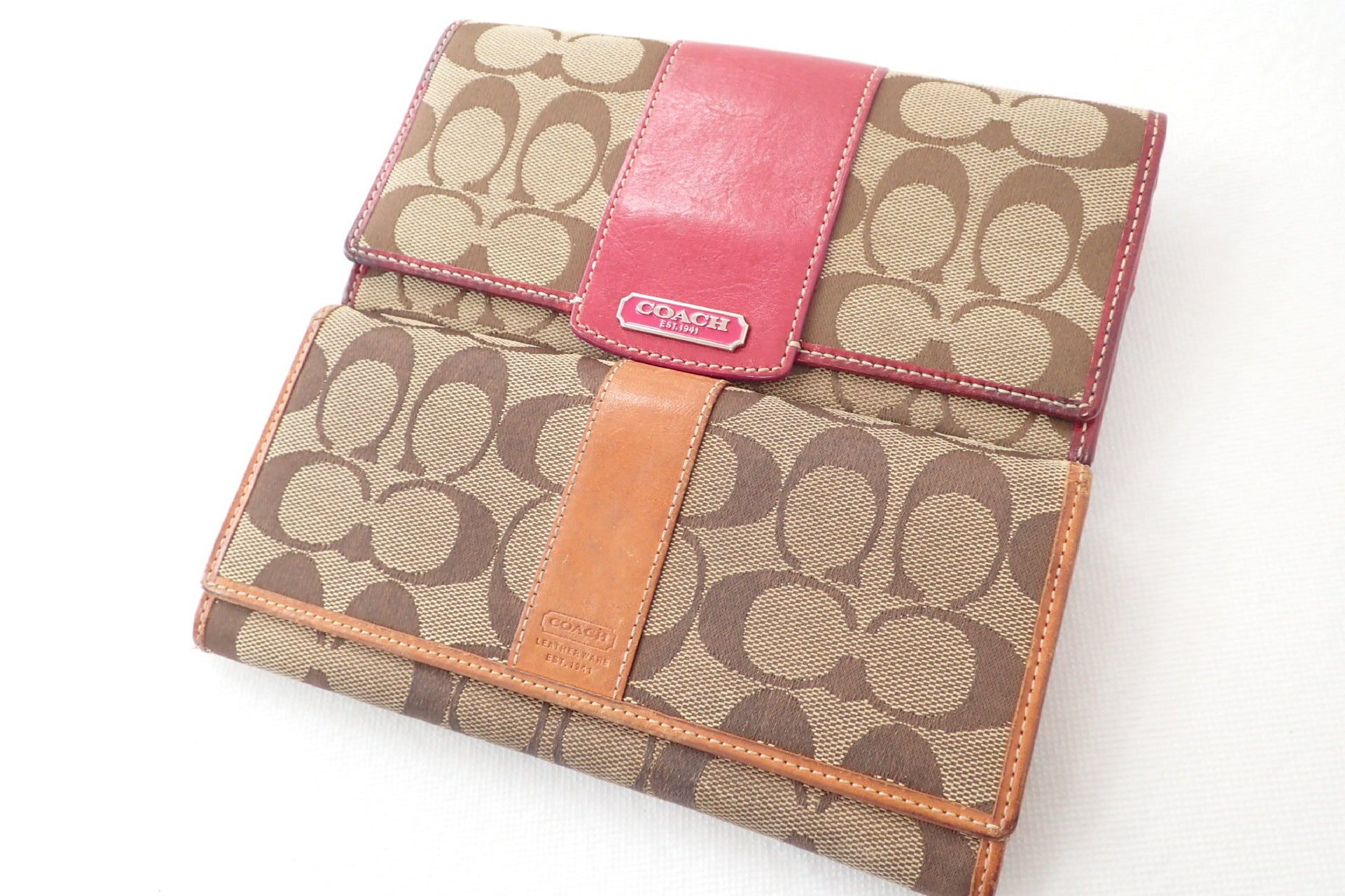 COACH Signature Long Wallet 