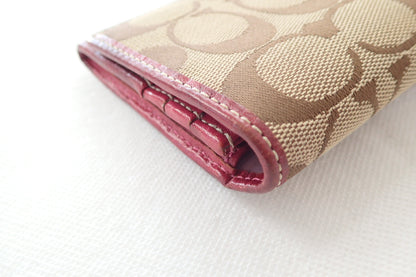 COACH Signature Long Wallet 