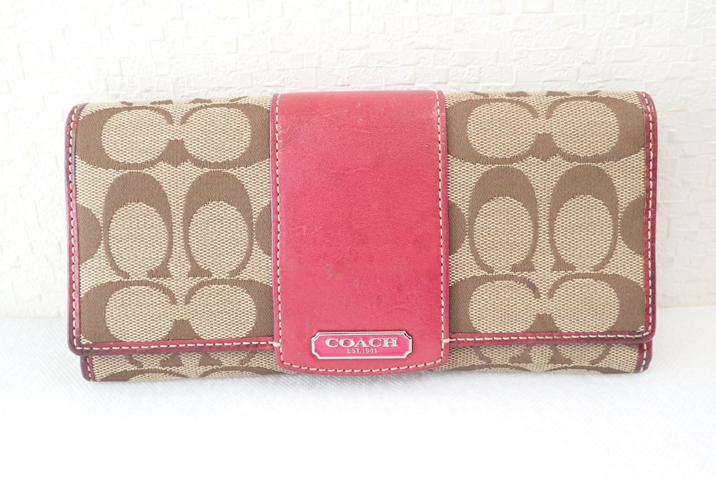 COACH Signature Long Wallet 