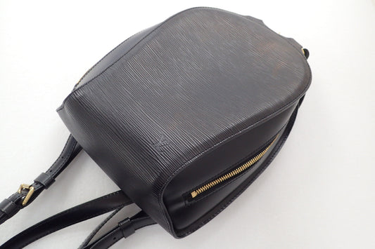 LOUIS VUITTON Epi Mabillon Noir Backpack
