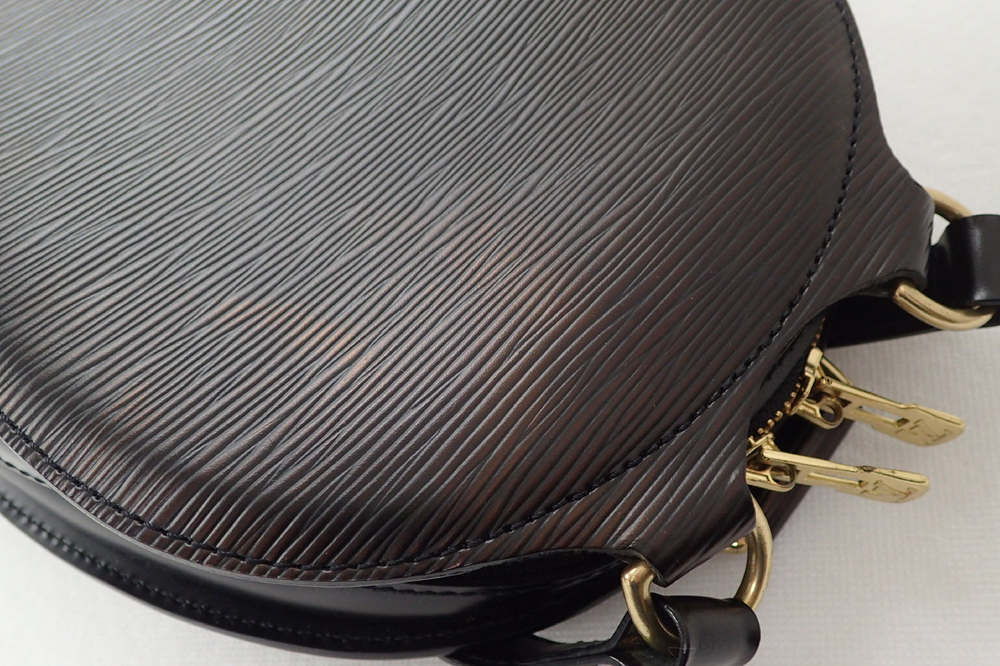 LOUIS VUITTON Epi Mabillon Noir Backpack