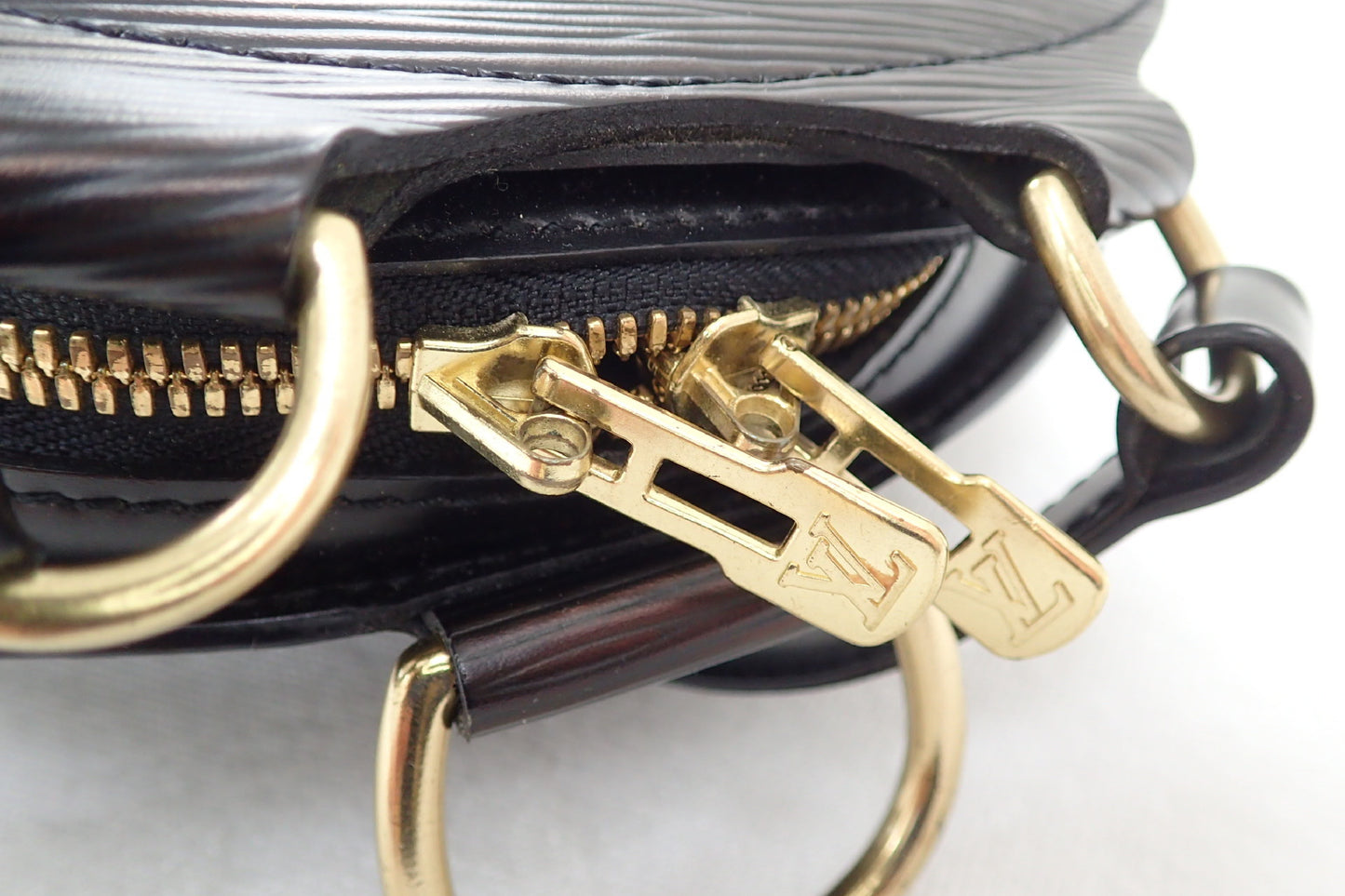 LOUIS VUITTON Epi Mabillon Noir Backpack