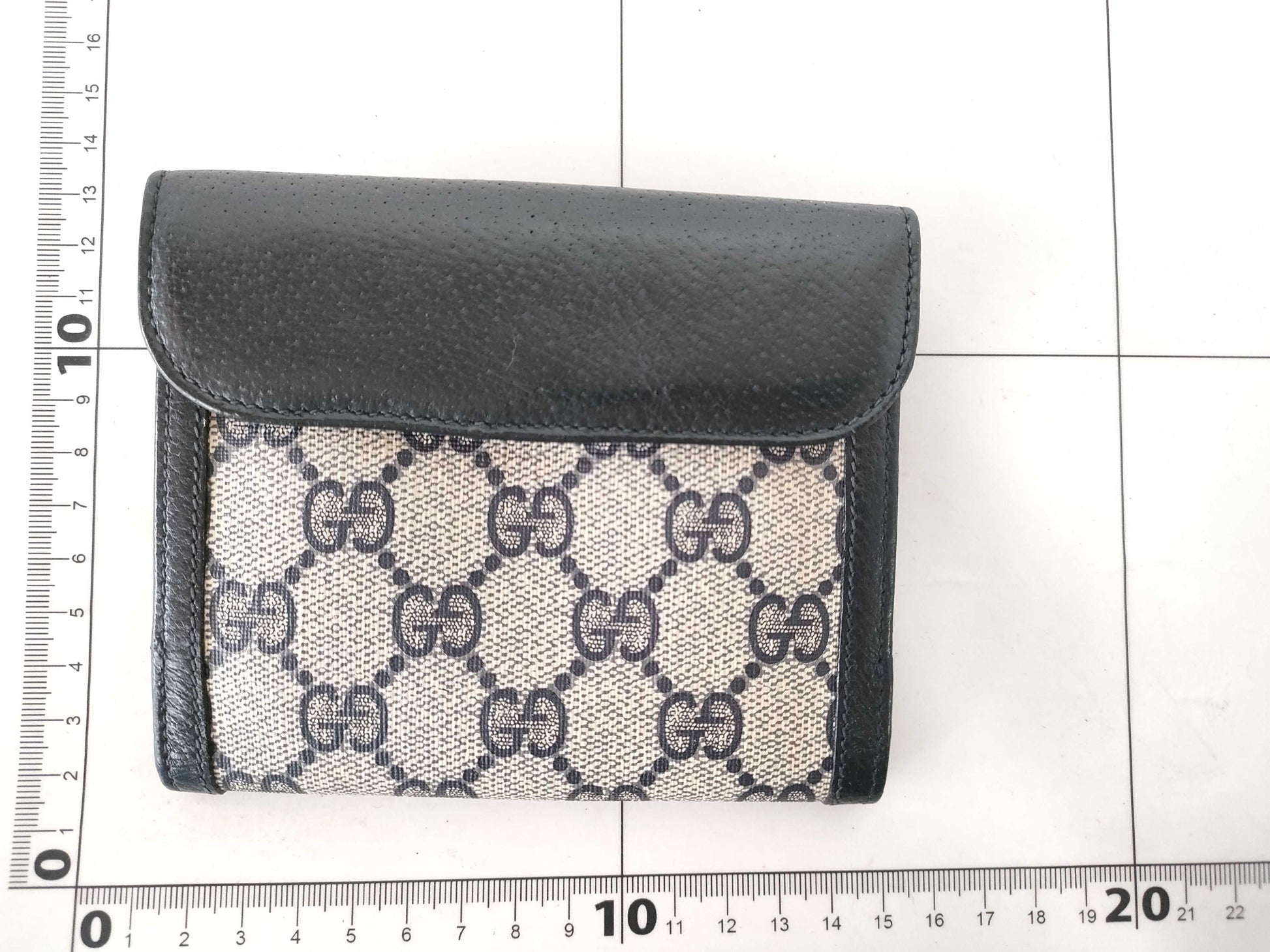 GUCCI Old Gucci Old GG PVC Folding Wallet